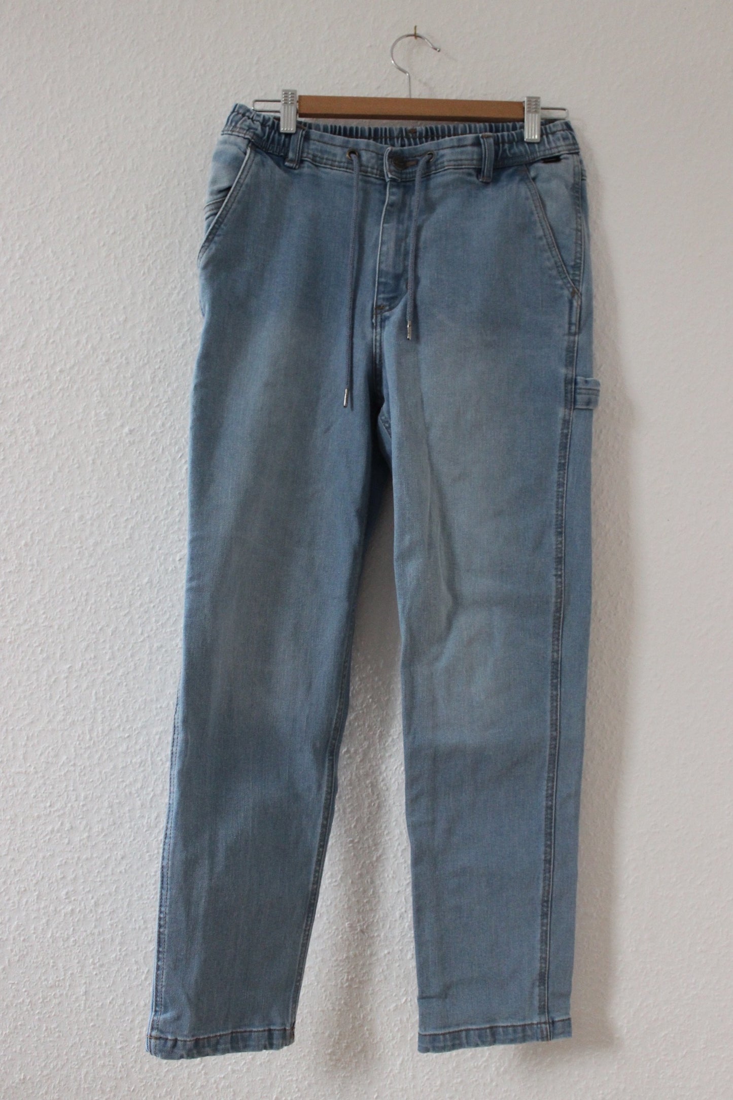 REELL Light Blue Denim Baggy Pants