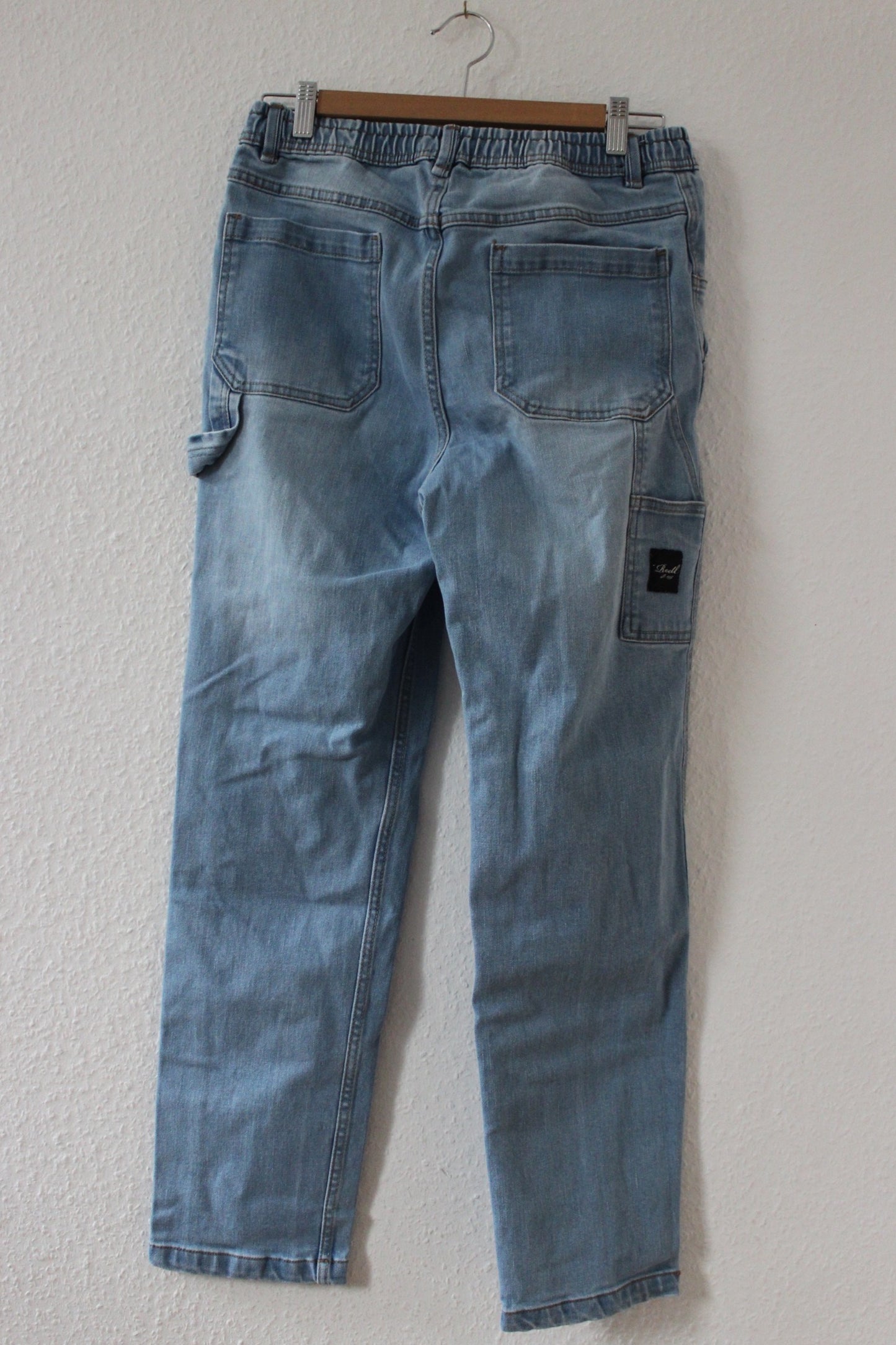 REELL Light Blue Denim Baggy Pants