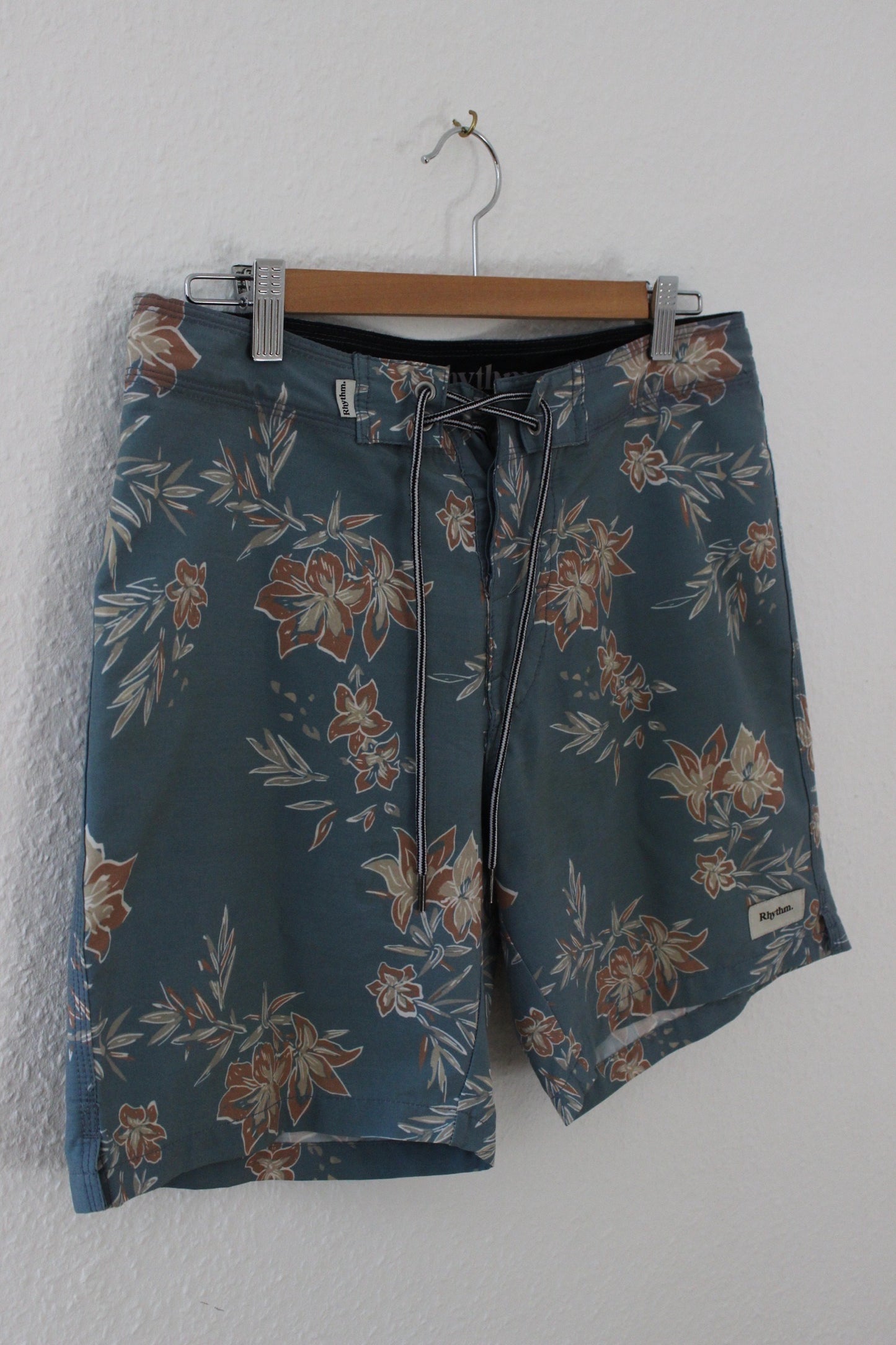 Rhythm Floral Blue Boardshorts