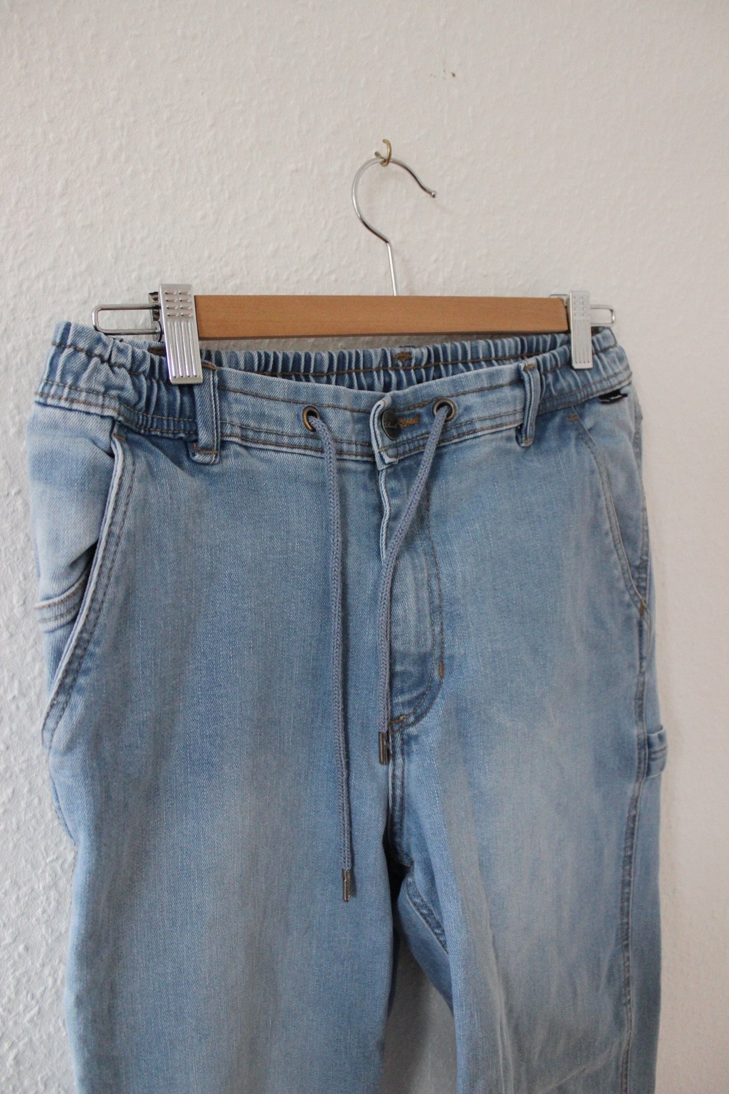 REELL Light Blue Denim Baggy Pants
